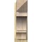 Ekena Millwork Balboa Rough Sawn Arts and Crafts Outlooker, Douglas Fir, 8"W x 24"D x 24"H OUT08X24X24BOA03RDF - alternate 3